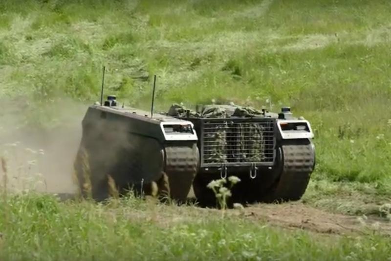 Milrem unmanned ground vehicle